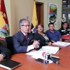 ¡LA UNIÓN HACE LA FUERZA!. AUTORIDADES REALIZARON SIMULACRO ANTE LA HIPÓTESIS DE SISMO EN CARIAMANGA.